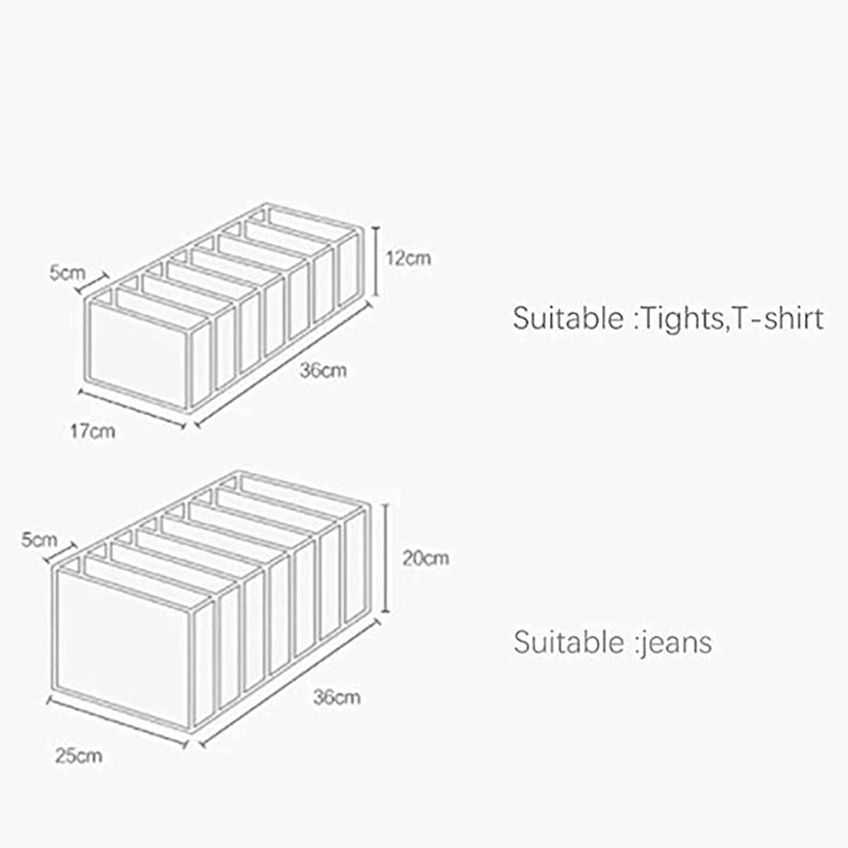 Multipurpose Large Capacity Compartment Storage Box